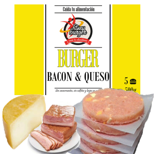 FITNESS BURGER BACON & QUESO