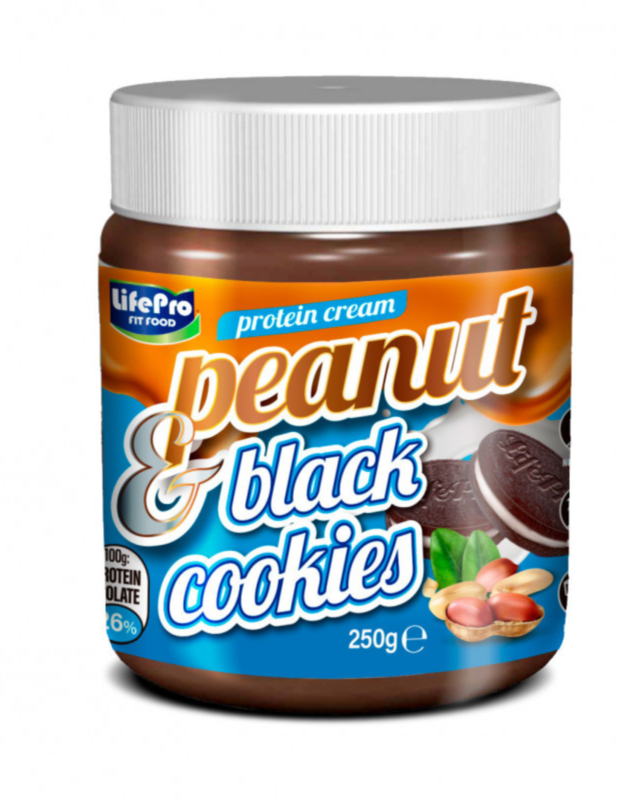 Life Pro Peanut Black Cookies Protein Cream 250 G