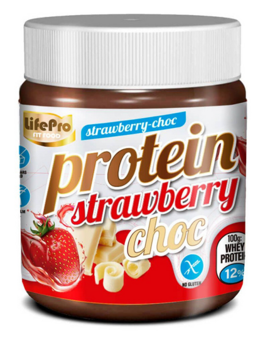 Life Pro Fit Food Protein Cream Strawberry Choc 250 G