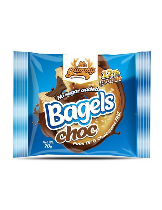 BAGELS CHOCOLATE NEGRO CON RELLENO 70 G