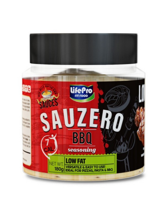 LIFE PRO FIT-FOOD SAUZERO SAZONADOR 180 G - SABOR: BARBACOA