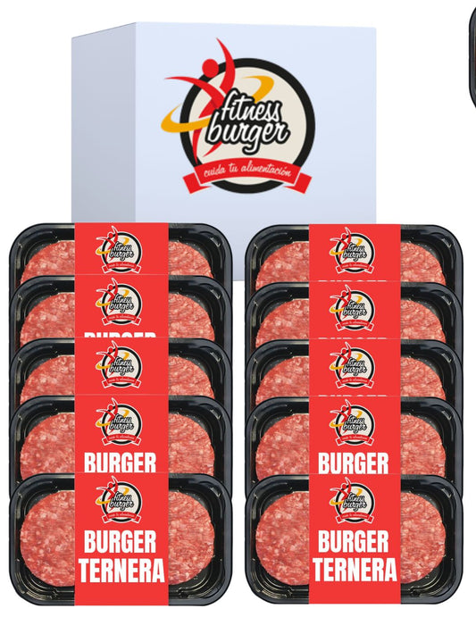 PACK AHORRO 10 BANDEJAS DE BURGER TERNERA