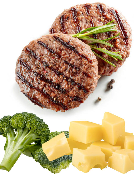 FITNESS BURGER BROCOLI Y QUESO