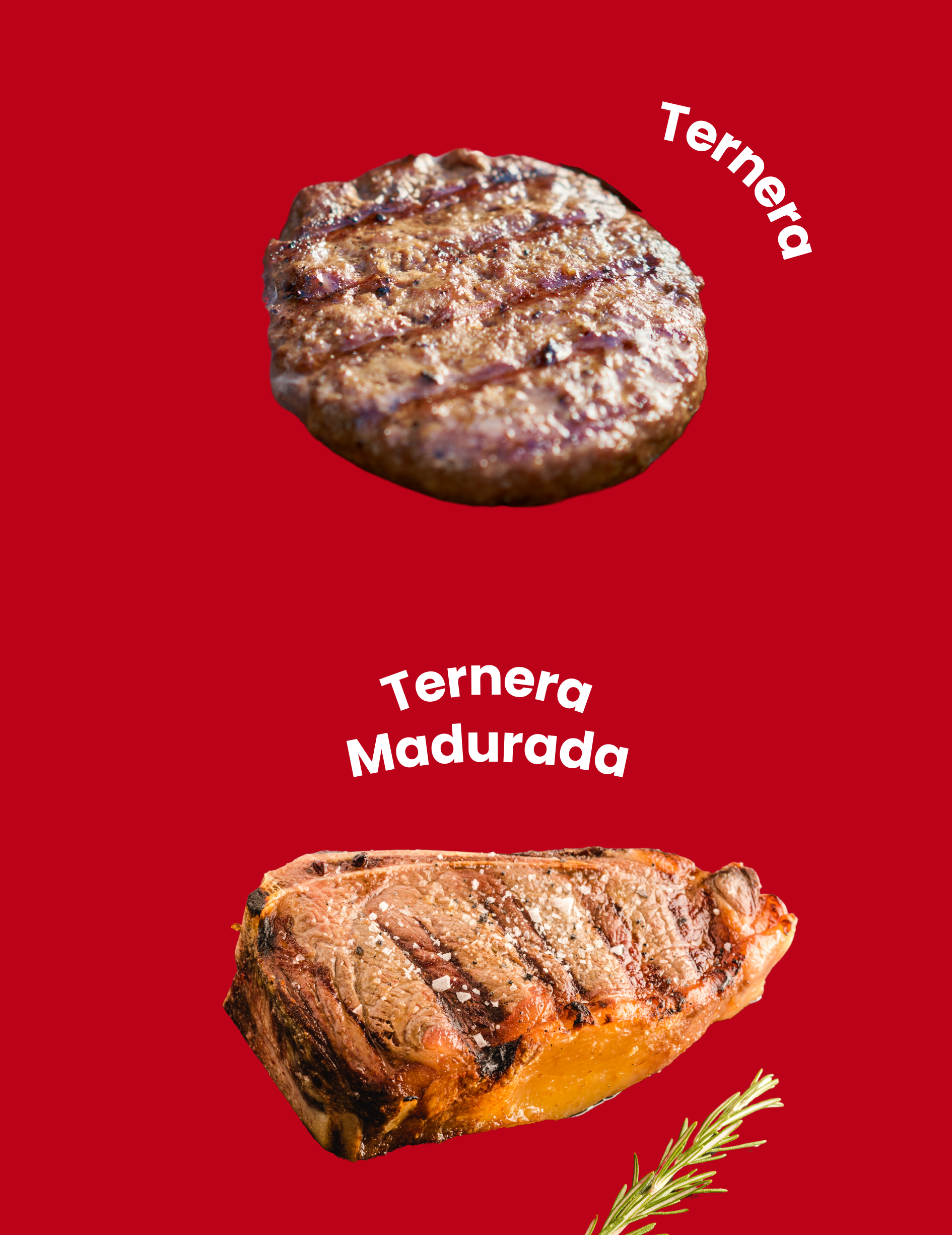 HAMBURGUESAS DE TERNERA MADURADA